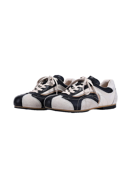 BellaLily丨Leather-Paneled Minimalist Training Shoes-Blue&White - PSYLOS 1, BellaLily丨Leather-Paneled Minimalist Training Shoes-Blue&White, Retro Trainers, BellaLily•JAPAN, PSYLOS 1