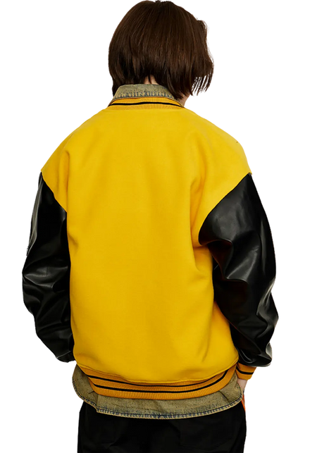 Colorful Letters Baseball Jersey - PSYLOS 1, Colorful Letters Baseball Jersey, Jacket, iconslab, PSYLOS 1