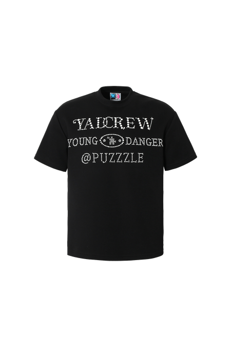 YADcrew | Pearl Typography Short-Sleeved T-shirt - PSYLOS 1, YADcrew | Pearl Typography Short-Sleeved T-shirt, T-Shirt, YADcrew•JAPAN, PSYLOS 1