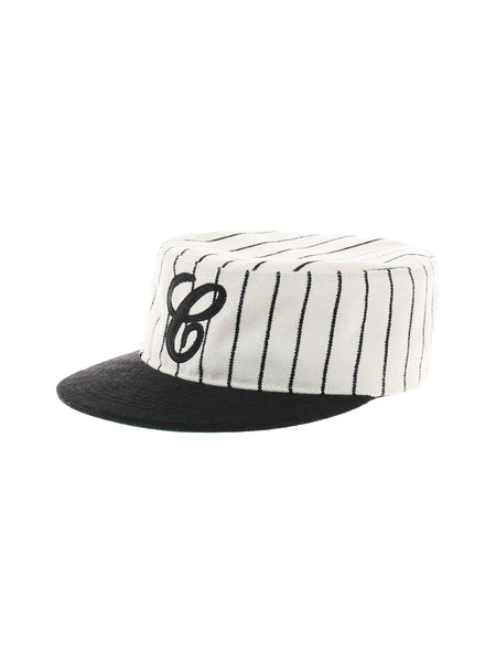 6CRAYON | Striped Wool Letter Embroidered Cap-Black - PSYLOS 1, 6CRAYON | Striped Wool Letter Embroidered Cap-Black, Hat, 6CRAYON•JAPAN, PSYLOS 1