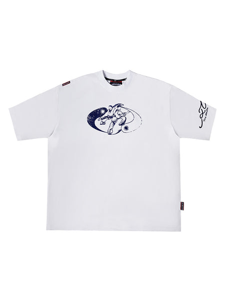 ACUSA | "YING YANG" Oversized Cotton Tee - PSYLOS 1, ACUSA | "YING YANG" Oversized Cotton Tee, Tops, ACUSA, PSYLOS 1