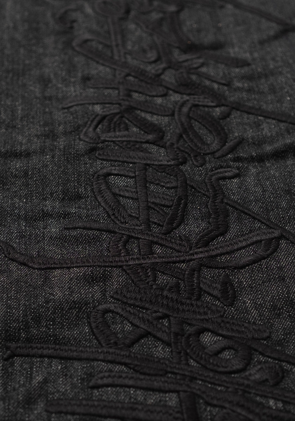 FVVO丨Red Selvedge Embroidered Raw Denim Jeans-Black - PSYLOS 1, FVVO丨Red Selvedge Embroidered Raw Denim Jeans-Black, Pants, FREE WORLD ORDER, PSYLOS 1