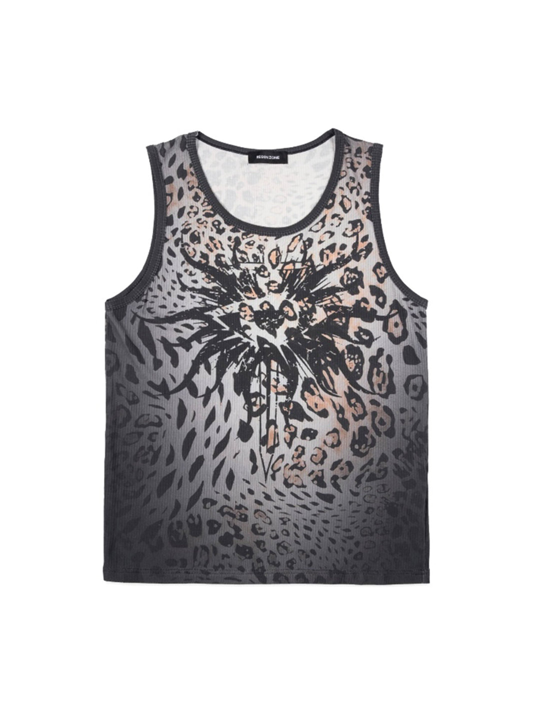 REGEN ZONE | Leopard Gradient Stretch Commute Tank - PSYLOS 1, REGEN ZONE | Leopard Gradient Stretch Commute Tank, Tank Top, REGEN ZONE•JAPAN, PSYLOS 1