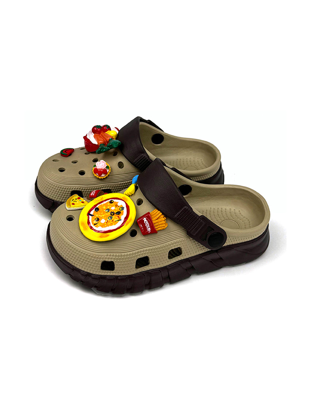 UNFAIR | Pizza Style EVA Clogs Funny Chunky Sandals - PSYLOS 1, UNFAIR | Pizza Style EVA Clogs Funny Chunky Sandals, Sandals, UNFAIR, PSYLOS 1