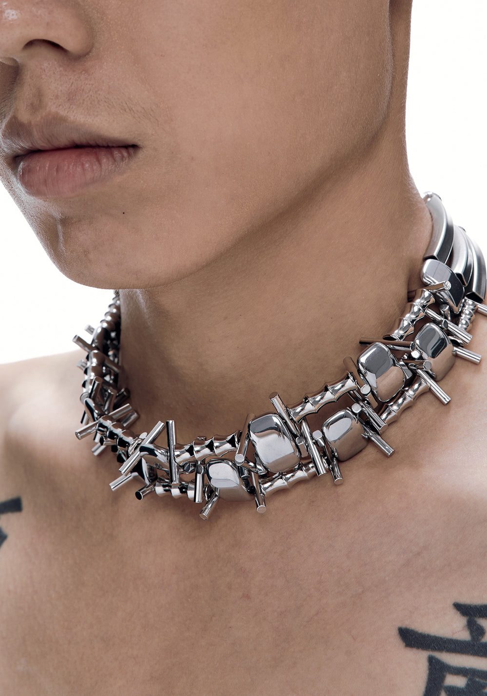 SUN HUNTER丨Assassin's Creed Titanium Choker - PSYLOS 1, SUN HUNTER丨Assassin's Creed Titanium Choker, Accessories, SUN HUNTER, PSYLOS 1