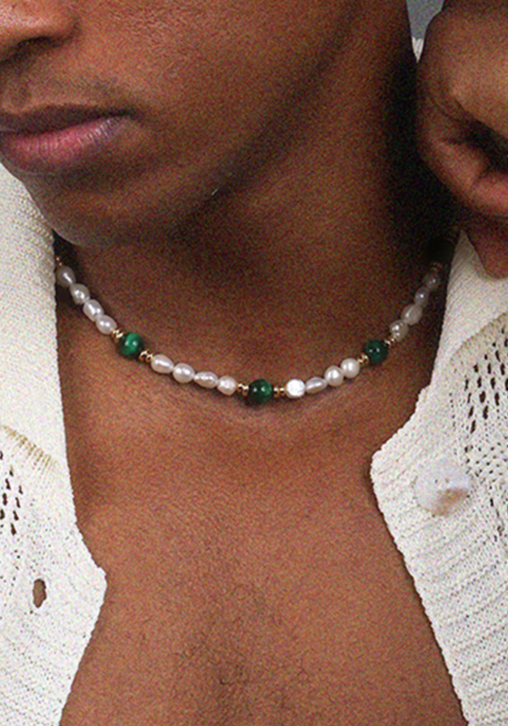 LUXTA丨Tiger Eye Pearl Choker - PSYLOS 1, LUXTA丨Tiger Eye Pearl Choker, Accessories, LUXTA, PSYLOS 1