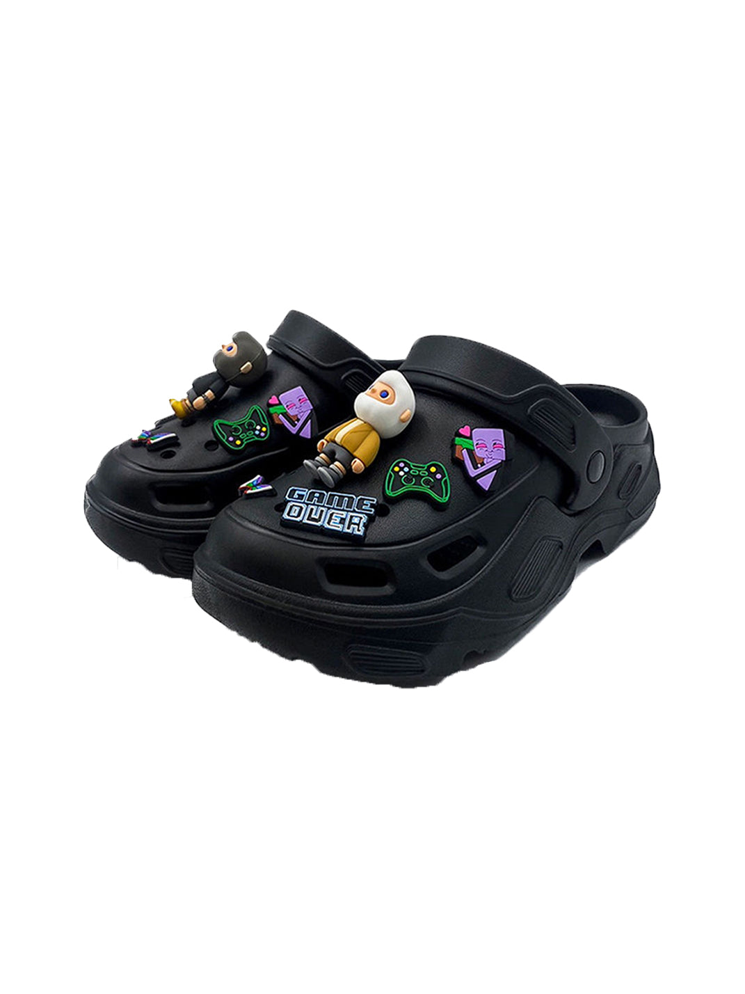 UNFAIR | Platform Hole Slides EVA Couple Sandals - PSYLOS 1, UNFAIR | Platform Hole Slides EVA Couple Sandals, Sandals, UNFAIR, PSYLOS 1