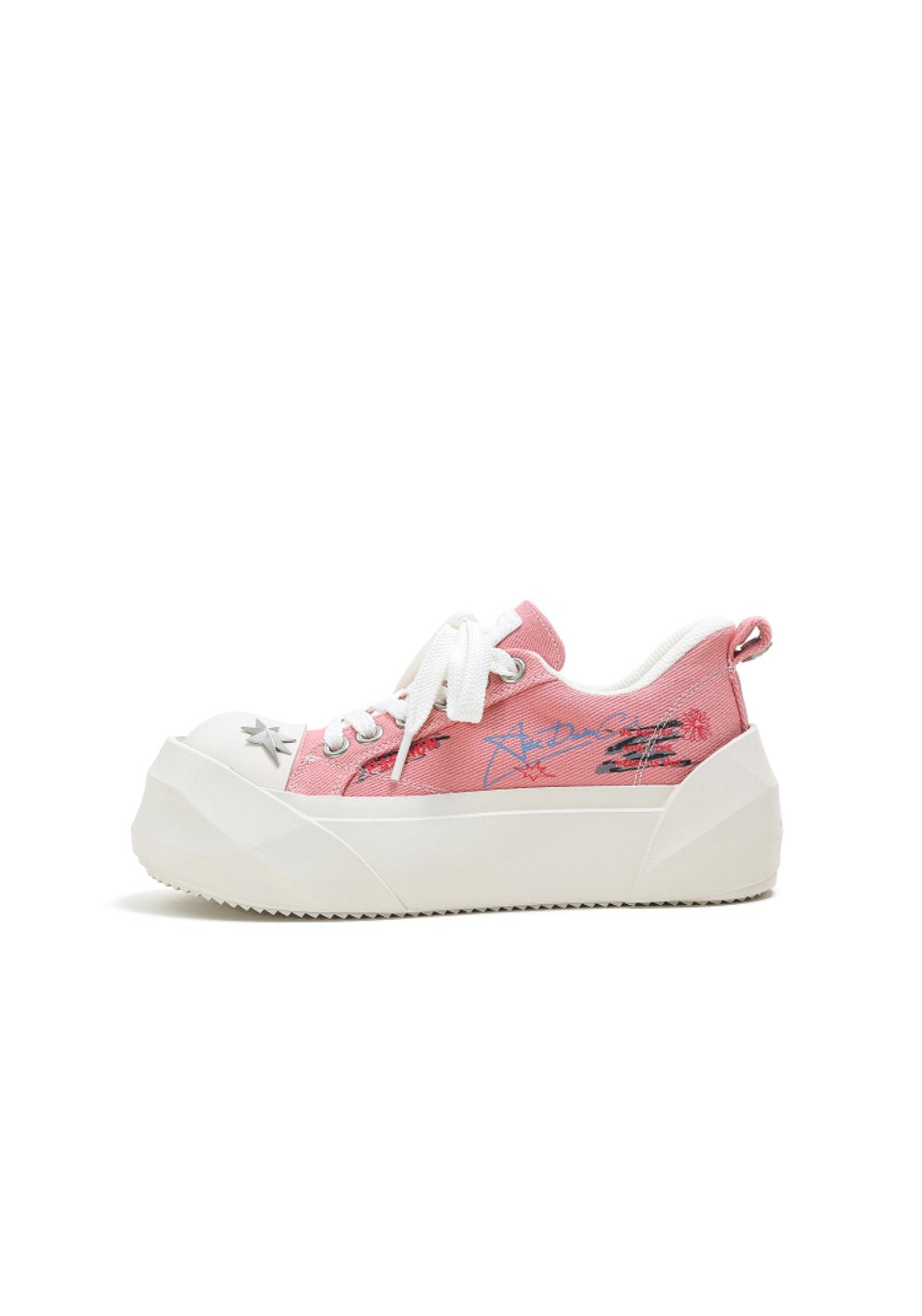 ADC丨Graffiti Canvas Platform Sneakers - PSYLOS 1, ADC丨Graffiti Canvas Platform Sneakers, Canvas Sneakers, ADC, PSYLOS 1