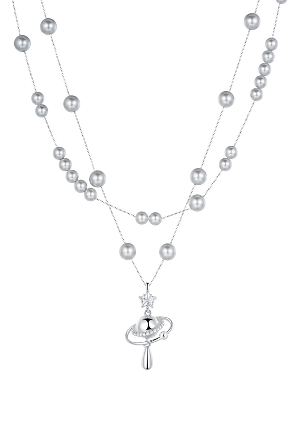 SUN HUNTER丨Planet Pearl Necklace - PSYLOS 1, SUN HUNTER丨Planet Pearl Necklace, Accessories, SUN HUNTER, PSYLOS 1