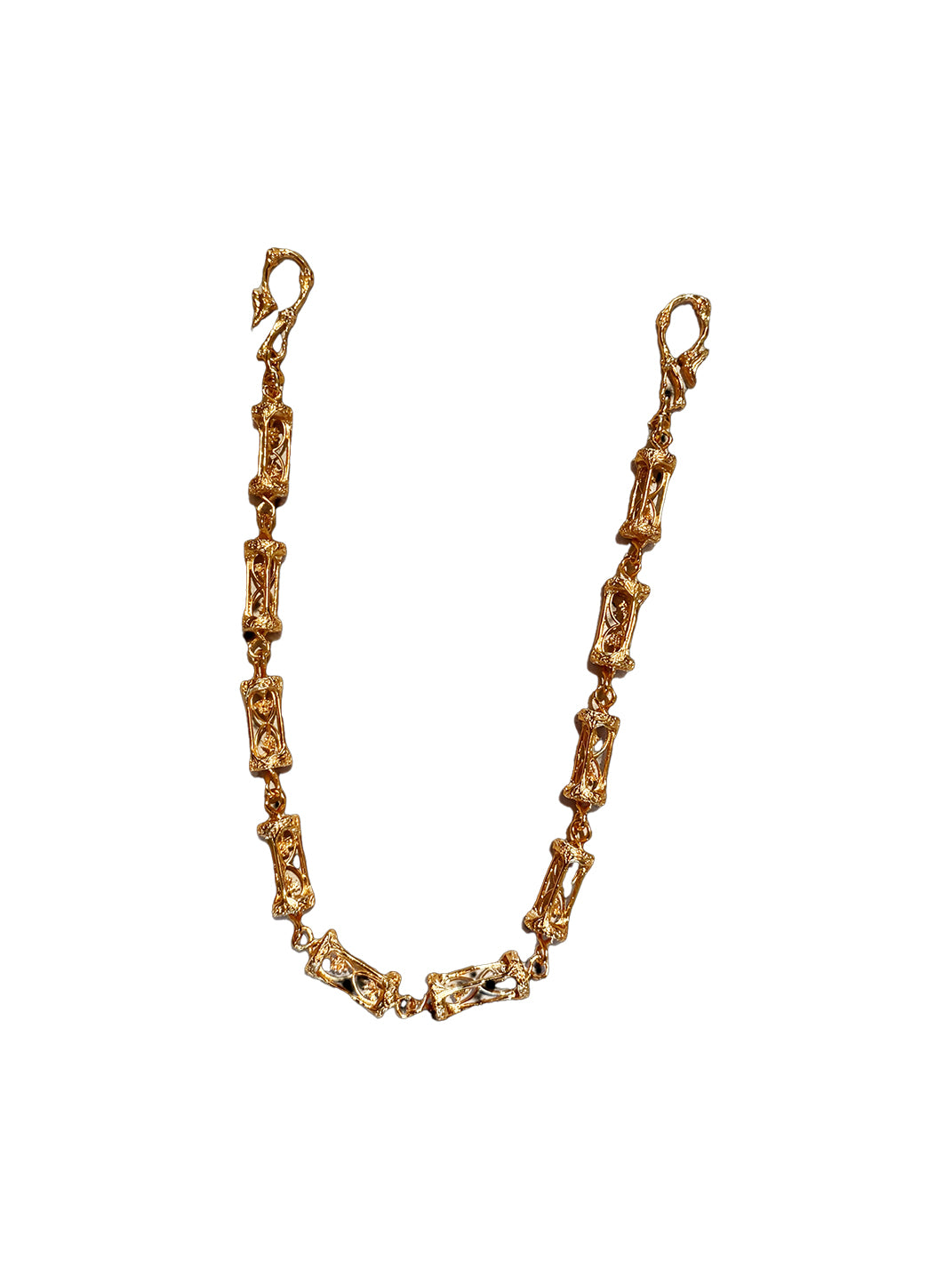 ANONYM | Hourglass Chains 22K Gold Pants Chain - PSYLOS 1, ANONYM | Hourglass Chains 22K Gold Pants Chain, Accessories, ANONYM, PSYLOS 1