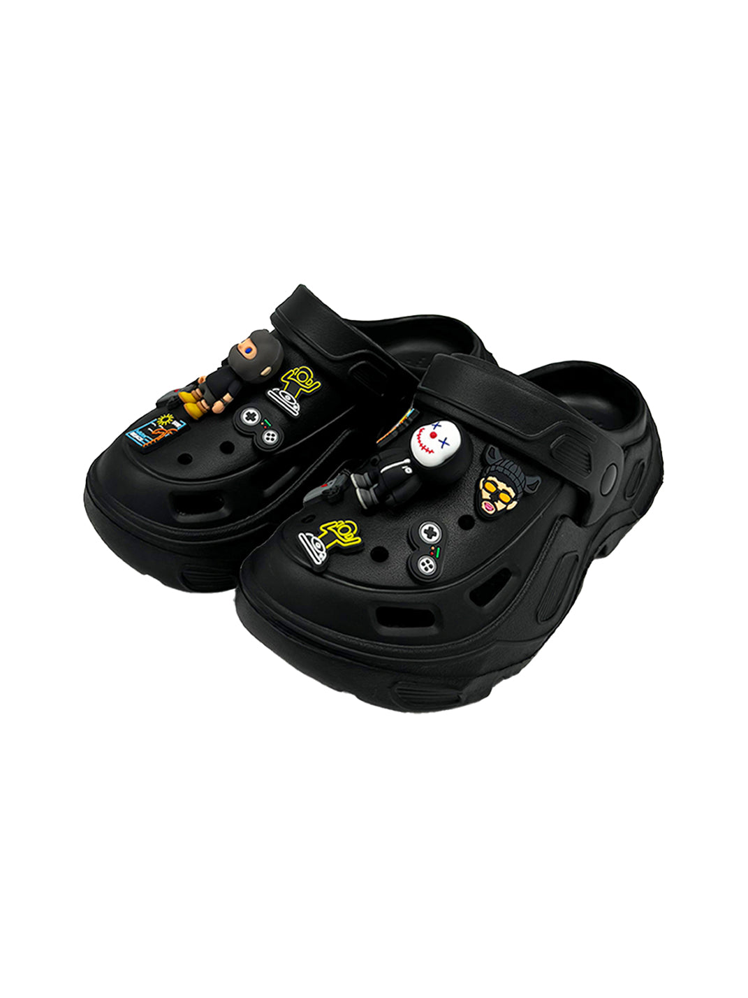 UNFAIR | Clown Chunky Hole Slides EVA Sandals - PSYLOS 1, UNFAIR | Clown Chunky Hole Slides EVA Sandals, Sandals, UNFAIR, PSYLOS 1