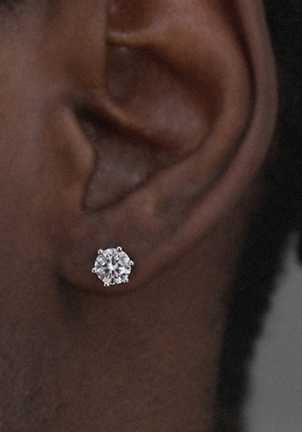 LUXTA丨Zircon Silver Cartilage Studs - PSYLOS 1, LUXTA丨Zircon Silver Cartilage Studs, Accessories, LUXTA, PSYLOS 1