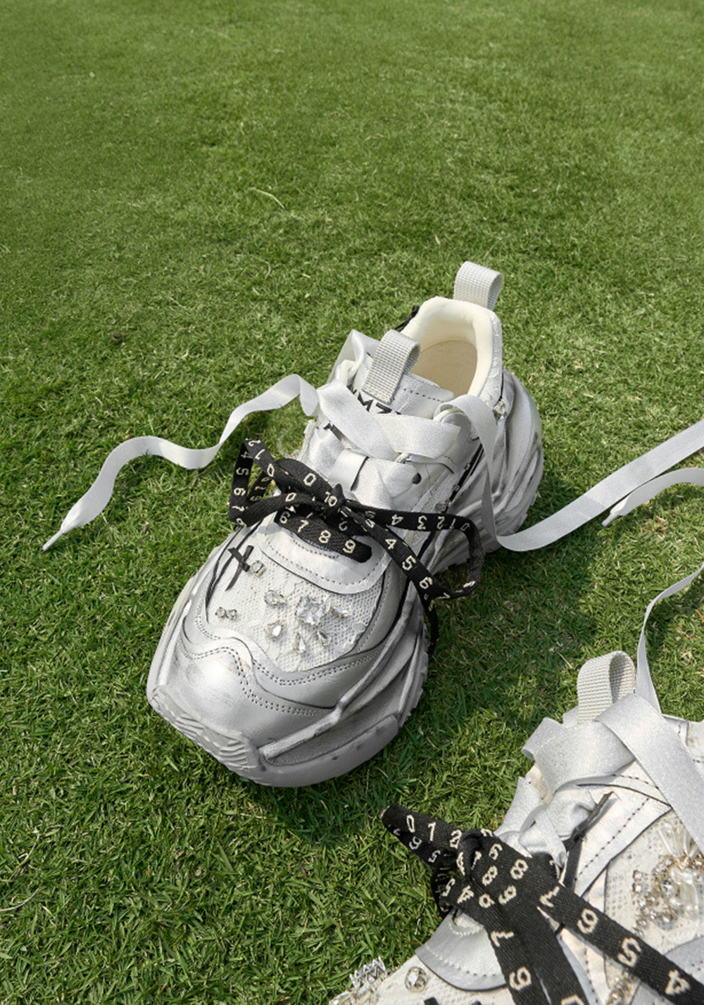 XMZY | Twilight Chunky Sneakers-Silver - PSYLOS 1, XMZY | Twilight Chunky Sneakers-Silver, Chunky Sneakers, XMZY•JAPAN, PSYLOS 1