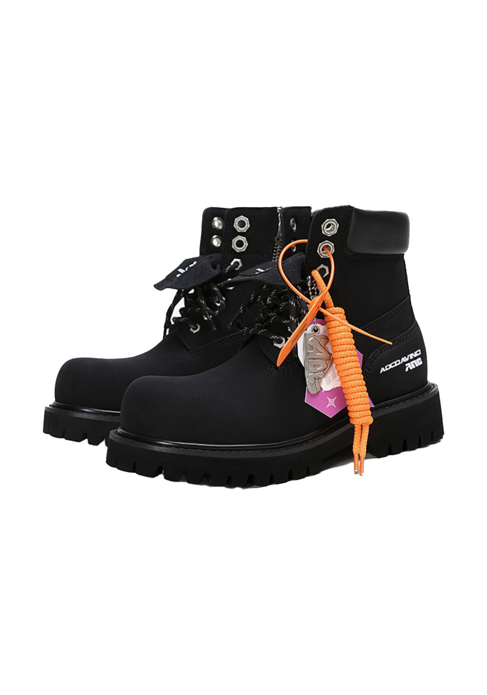 ADC丨Stardust Series Martin Boots-Black - PSYLOS 1, ADC丨Stardust Series Martin Boots-Black, Boots, ADC, PSYLOS 1