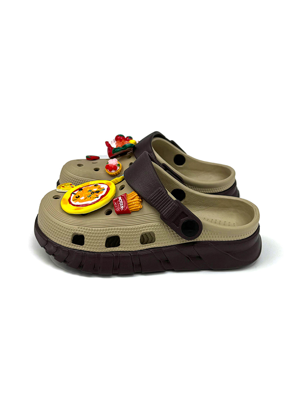 UNFAIR | Pizza Style EVA Clogs Funny Chunky Sandals - PSYLOS 1, UNFAIR | Pizza Style EVA Clogs Funny Chunky Sandals, Sandals, UNFAIR, PSYLOS 1