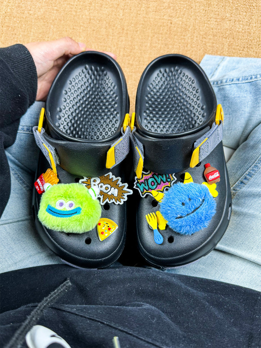 UNFAIR | Monster Plush EVA Clogs Thick Sole Couple - PSYLOS 1, UNFAIR | Monster Plush EVA Clogs Thick Sole Couple, Sandals, UNFAIR, PSYLOS 1