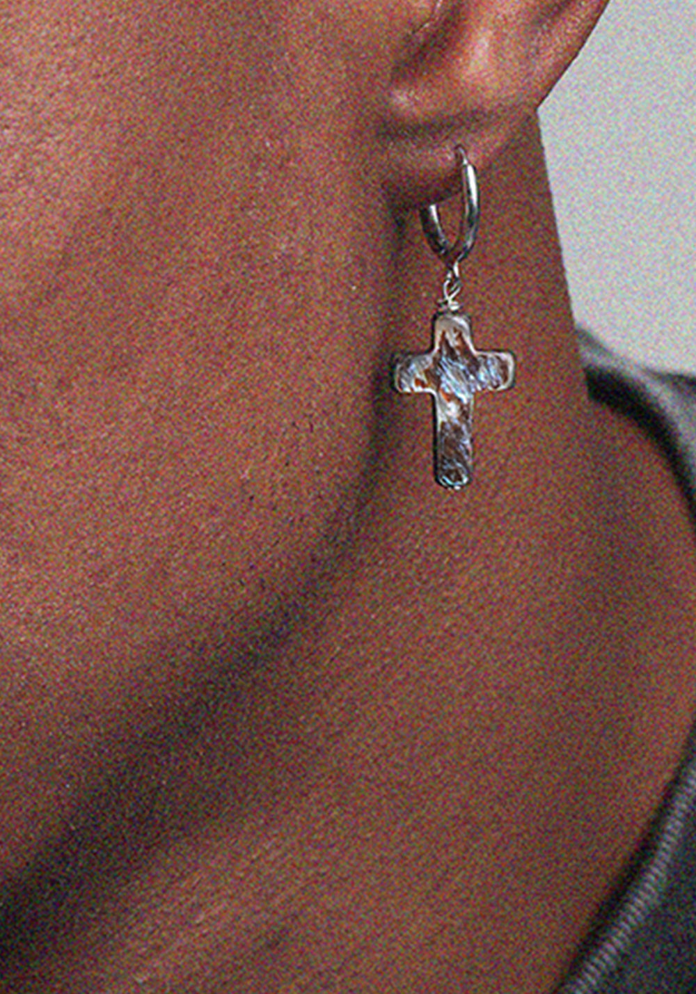 LUXTA丨Pearl Cross Silver Earrings - PSYLOS 1, LUXTA丨Pearl Cross Silver Earrings, Accessories, LUXTA, PSYLOS 1