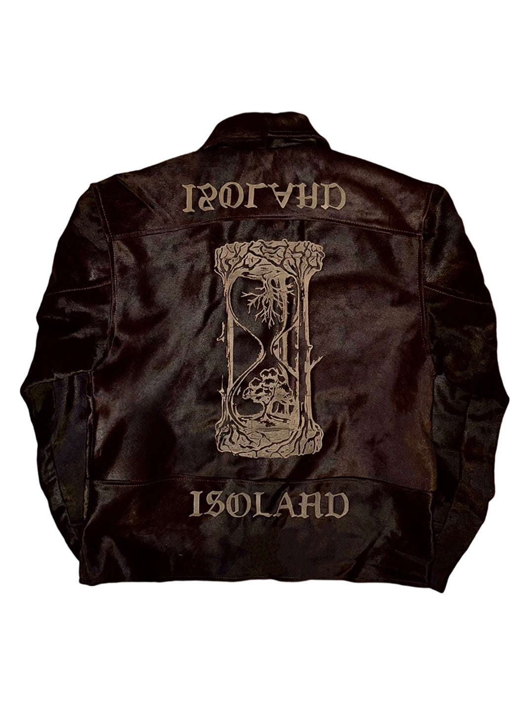 ANONYM | Brown Gold Mural Faux Fur Jacket - PSYLOS 1, ANONYM | Brown Gold Mural Faux Fur Jacket, Jacket, ANONYM, PSYLOS 1