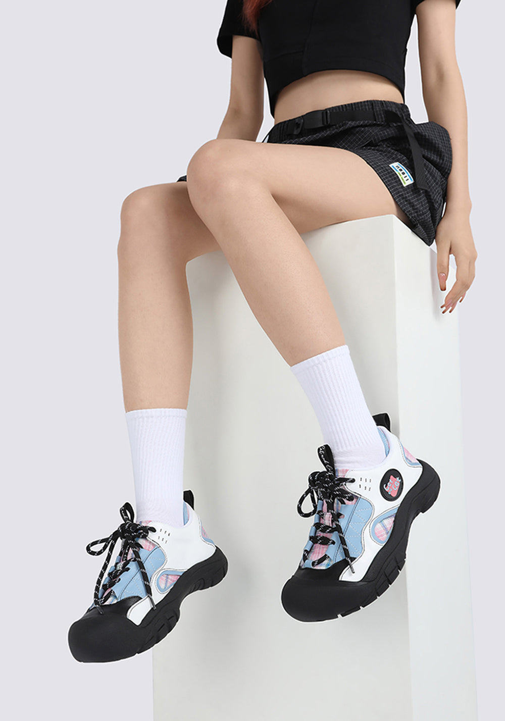 Cat and cat | Sweet Chunky Colorblock Sports Shoes - PSYLOS 1, Cat and cat | Sweet Chunky Colorblock Sports Shoes, Athleisure shoes, Cat and cat, PSYLOS 1
