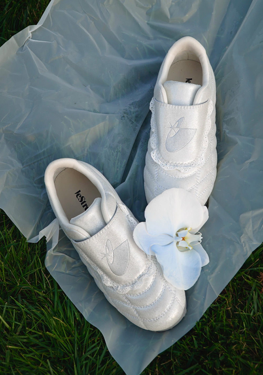 LeStream | Diamond-Studded Slip-On Sneakers  - PSYLOS 1, LeStream | Diamond-Studded Slip-On Sneakers , Casual Sneakers, LeStream, PSYLOS 1