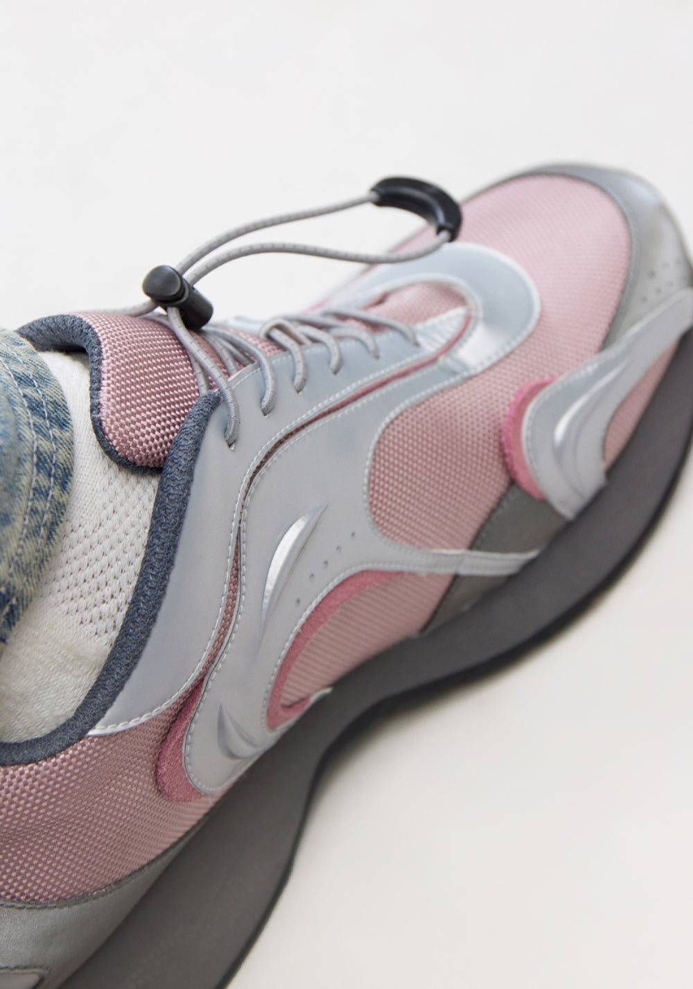 CONP丨Ripple Sneakers - Wave Elastic (Dusty Pink) - PSYLOS 1, CONP丨Ripple Sneakers - Wave Elastic (Dusty Pink), Casual Sneakers, CONP, PSYLOS 1