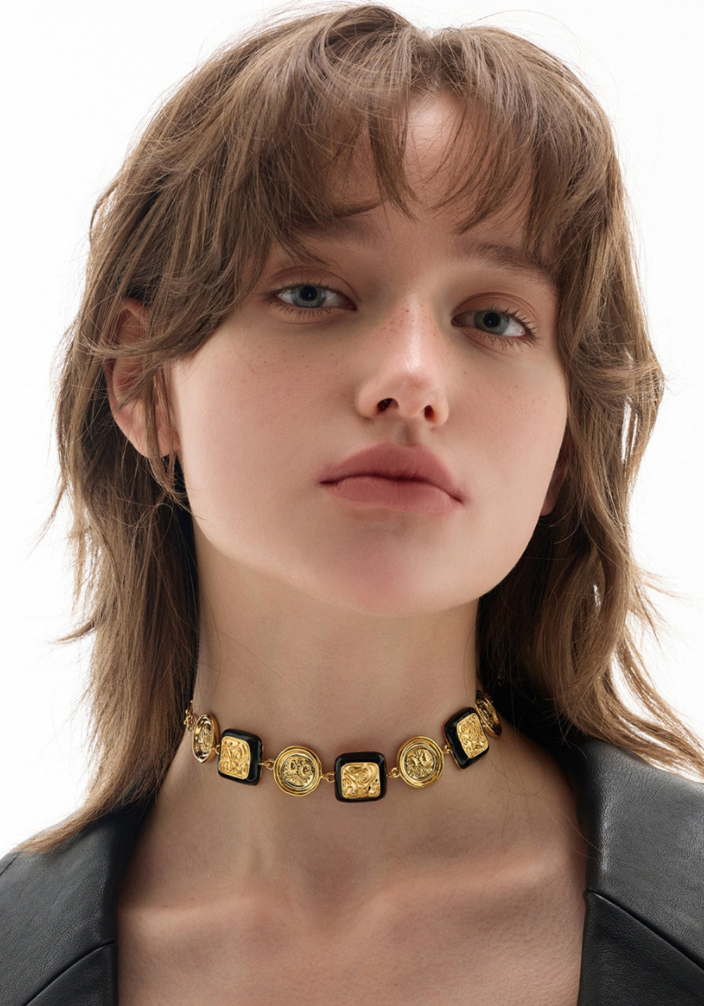 SUN HUNTER丨Coin Choker Necklace - PSYLOS 1, SUN HUNTER丨Coin Choker Necklace, Accessories, SUN HUNTER, PSYLOS 1