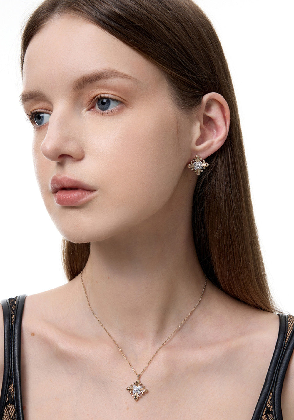 SUN HUNTER丨Minimalist Iris Pendant Chain - PSYLOS 1, SUN HUNTER丨Minimalist Iris Pendant Chain, Accessories, SUN HUNTER, PSYLOS 1