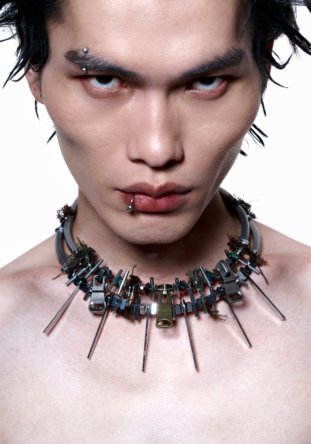 ILLuSoRy丨Apocalyptic Zipper Neckpiece - PSYLOS 1, ILLuSoRy丨Apocalyptic Zipper Neckpiece, Accessories, ILLuSoRy, PSYLOS 1
