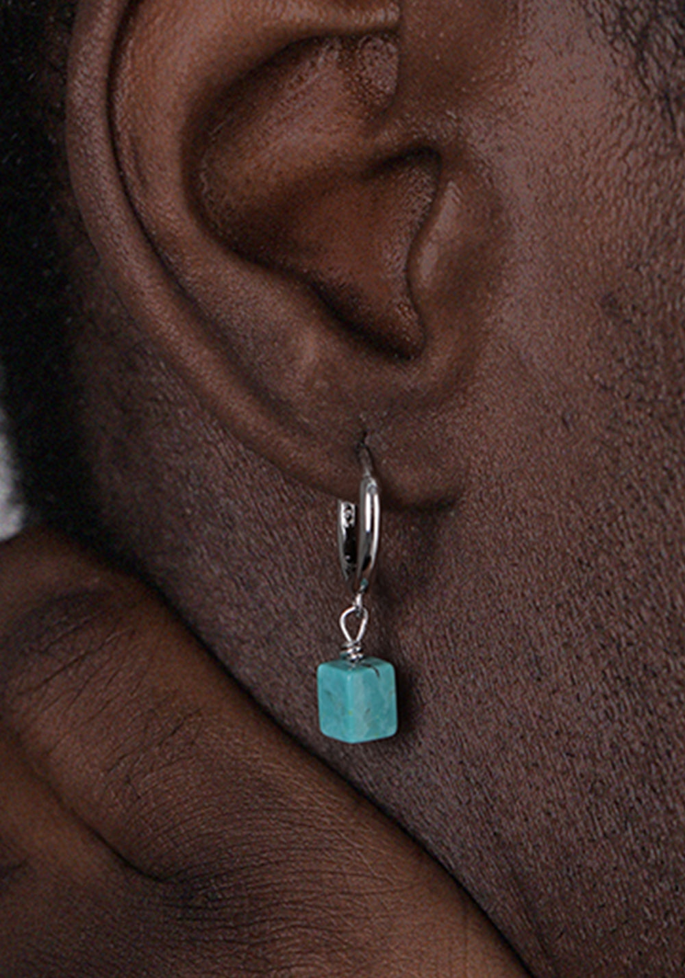 LUXTA丨Turquoise Tibetan Silver Drops - PSYLOS 1, LUXTA丨Turquoise Tibetan Silver Drops, Accessories, LUXTA, PSYLOS 1