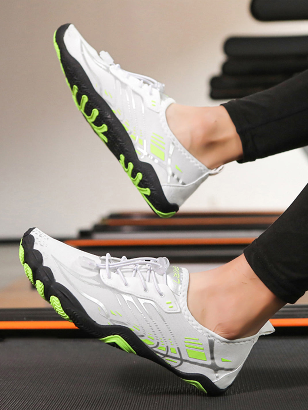 ONHUO | "Wind Breaker" Quick Lace Bare Foot Finger Shoes - PSYLOS 1, ONHUO | "Wind Breaker" Quick Lace Bare Foot Finger Shoes, Unisex Shoes, ONHUO, PSYLOS 1