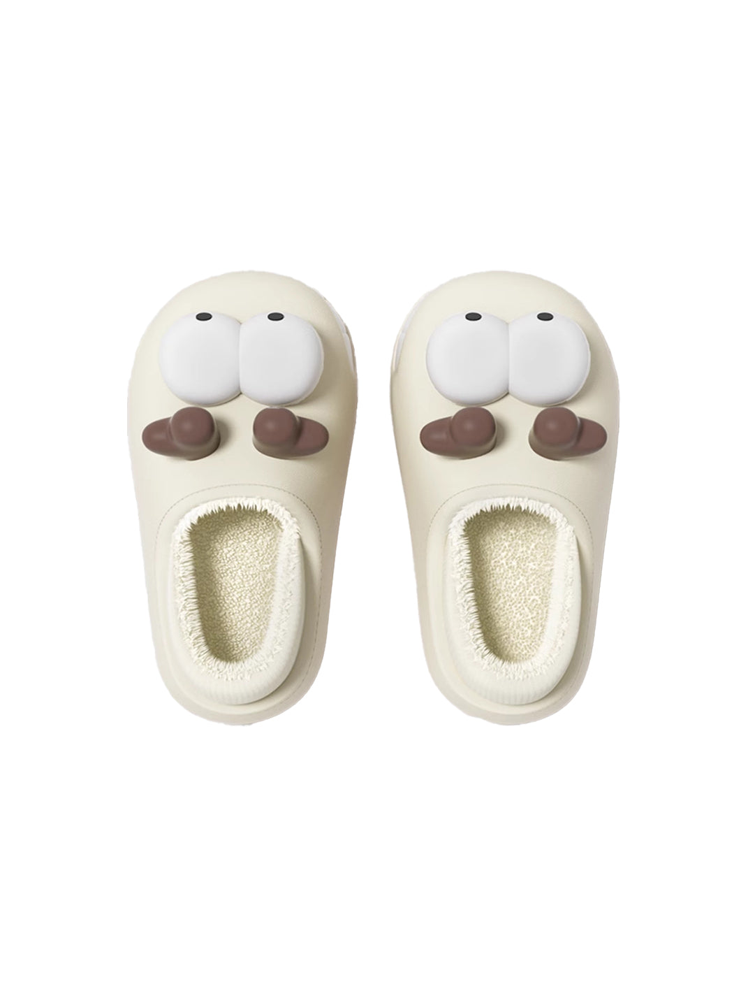 Chedoir | Fleece Cartoon Deer Closed Toe Slides - PSYLOS 1, Chedoir | Fleece Cartoon Deer Closed Toe Slides, Slippers, Chedoir, PSYLOS 1