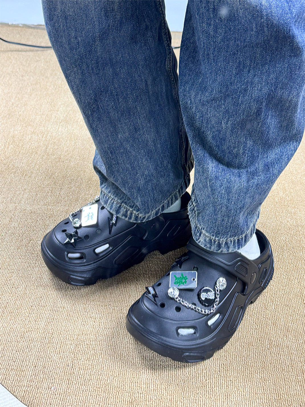 UNFAIR | Couple EVA Clogs with Thick Non-Slip Sole - PSYLOS 1, UNFAIR | Couple EVA Clogs with Thick Non-Slip Sole, Sandals, UNFAIR, PSYLOS 1