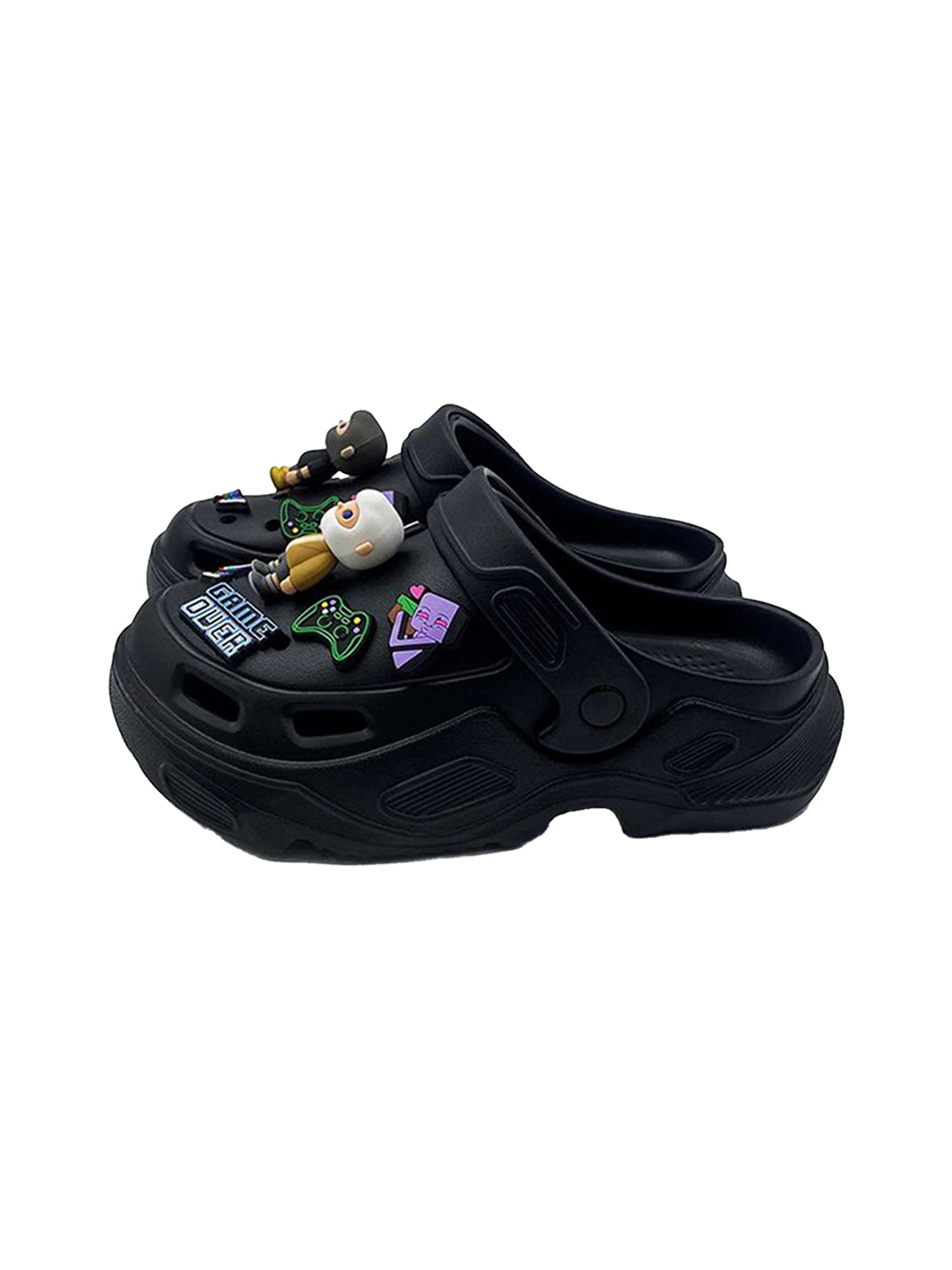 UNFAIR | Platform Hole Slides EVA Couple Sandals - PSYLOS 1, UNFAIR | Platform Hole Slides EVA Couple Sandals, Sandals, UNFAIR, PSYLOS 1