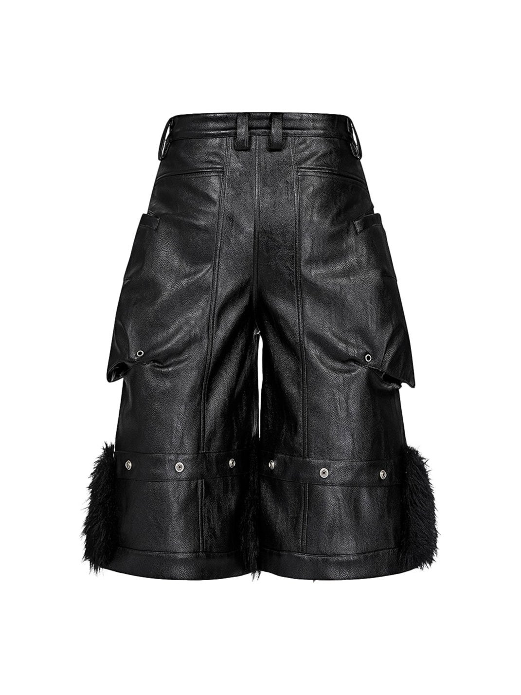 REBEL WAVE | Detachable Waxed Cropped Leather Pants - PSYLOS 1, REBEL WAVE | Detachable Waxed Cropped Leather Pants, Jeans, REBEL WAVE•JAPAN, PSYLOS 1