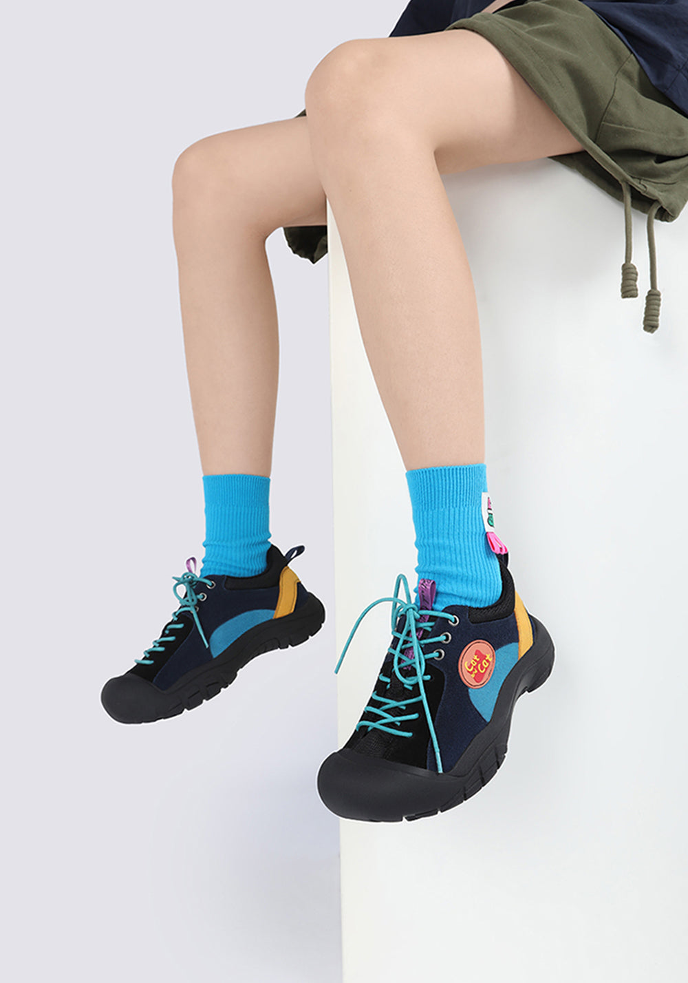 Cat and cat | Chunky Colorblock Outdoor Sports Shoes - PSYLOS 1, Cat and cat | Chunky Colorblock Outdoor Sports Shoes, Athleisure shoes, Cat and cat, PSYLOS 1