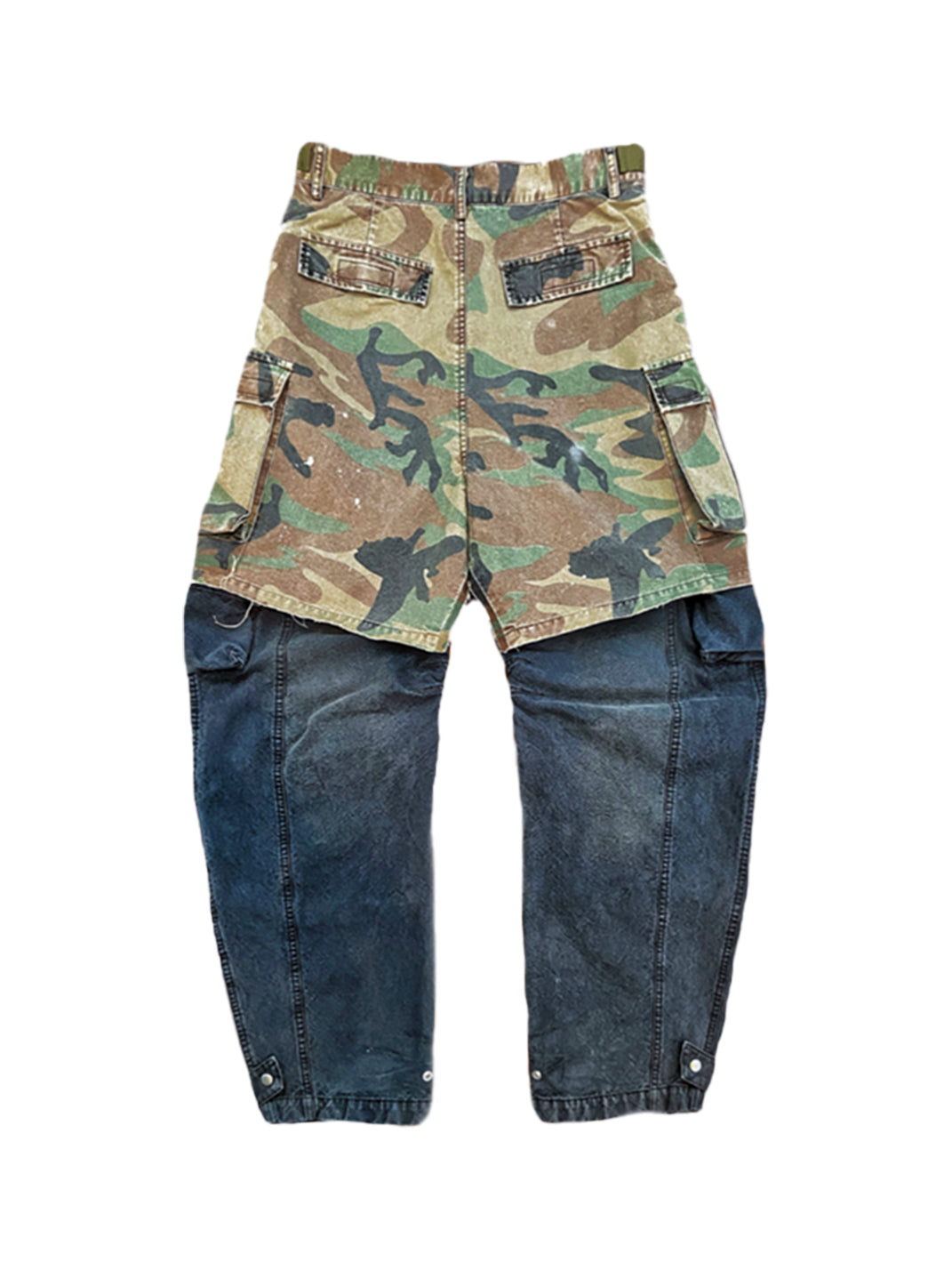 WoosterArchive | Two-Tone Cargo Camo Loose Fit Jeans - PSYLOS 1, WoosterArchive | Two-Tone Cargo Camo Loose Fit Jeans, Men's Wear, WoosterArchive, PSYLOS 1