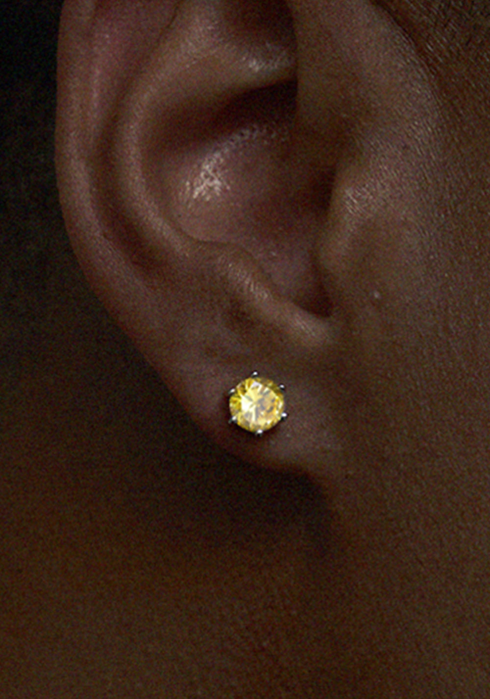 LUXTA丨Yellow Diamond Silver Studs - PSYLOS 1, LUXTA丨Yellow Diamond Silver Studs, Accessories, LUXTA, PSYLOS 1