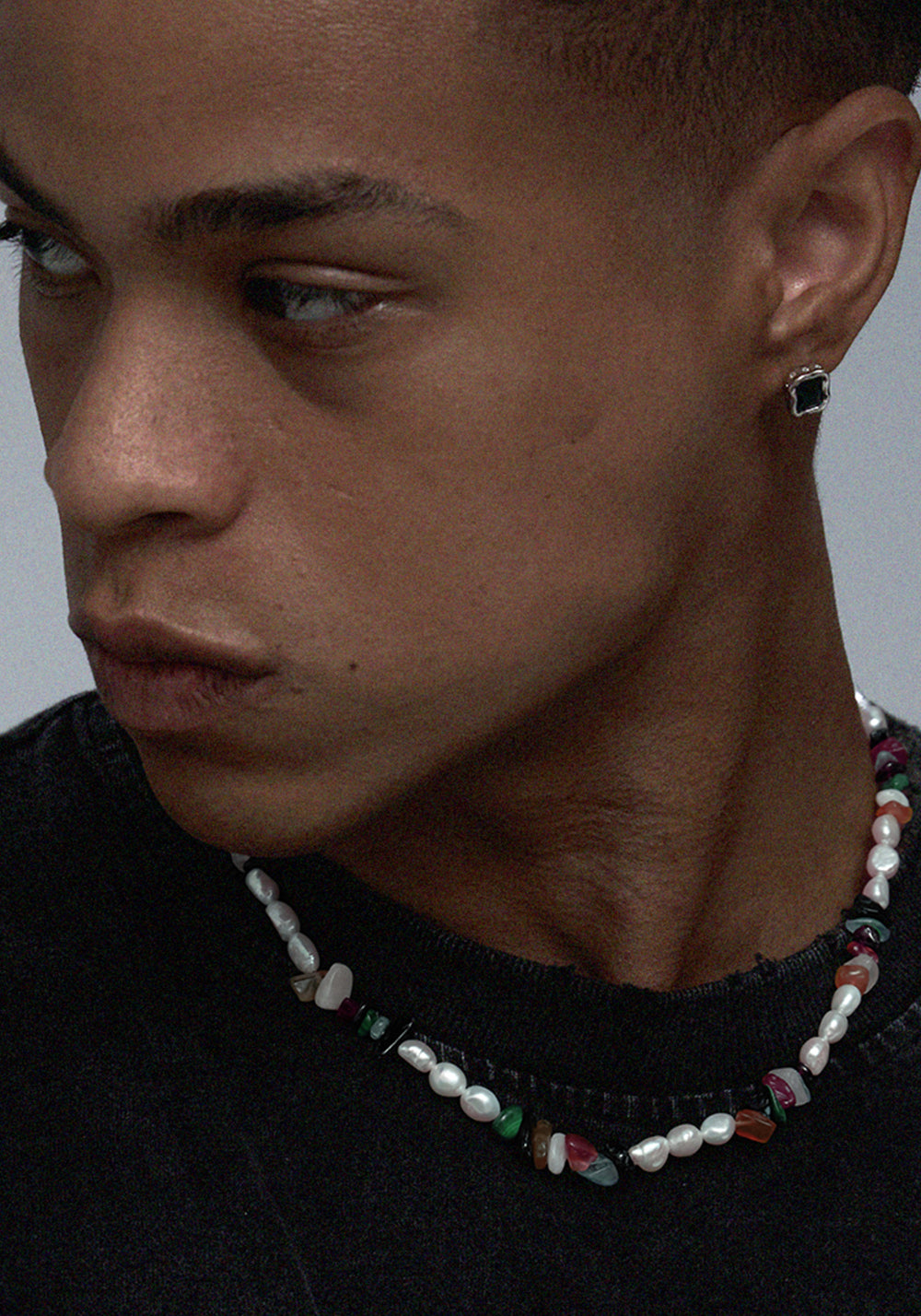 LUXTA丨Gemstone Pearl Hip-Hop Chain - PSYLOS 1, LUXTA丨Gemstone Pearl Hip-Hop Chain, Accessories, LUXTA, PSYLOS 1