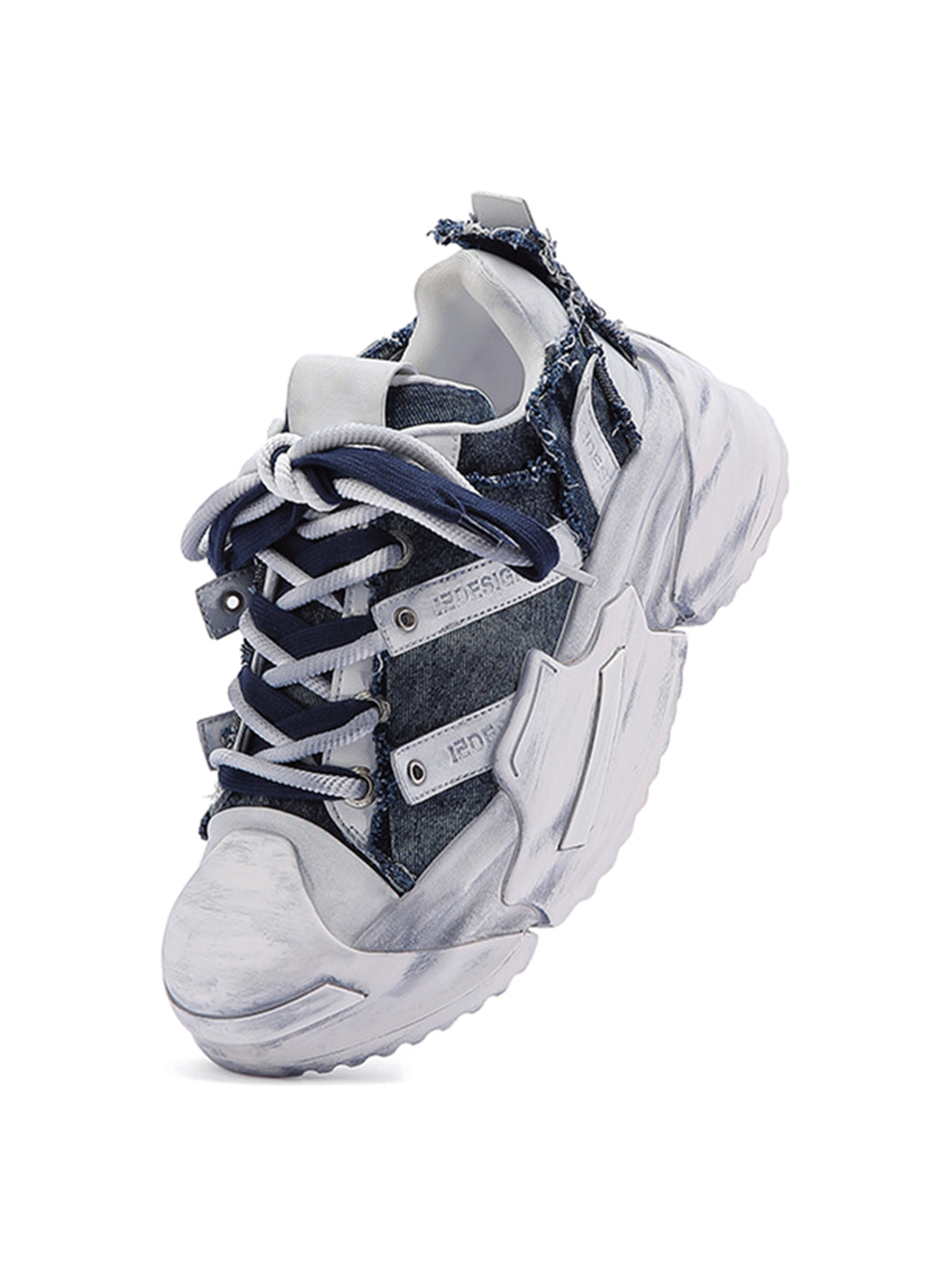 M88M丨Chunky Dirty Couple Skateboard Sneakers-Blue - PSYLOS 1, M88M丨Chunky Dirty Couple Skateboard Sneakers-Blue, Shoes, M88M, PSYLOS 1