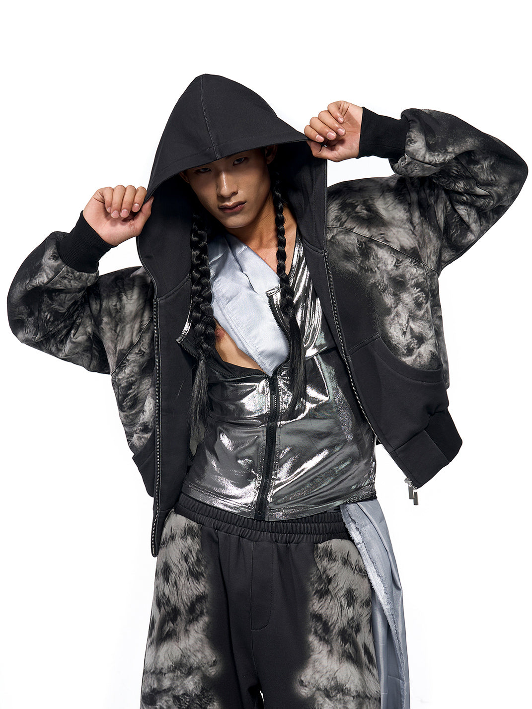 Fourth3ex | Leopard Print Hoodie - PSYLOS 1, Fourth3ex | Leopard Print Hoodie, Hoodie, Fourth3ex, PSYLOS 1