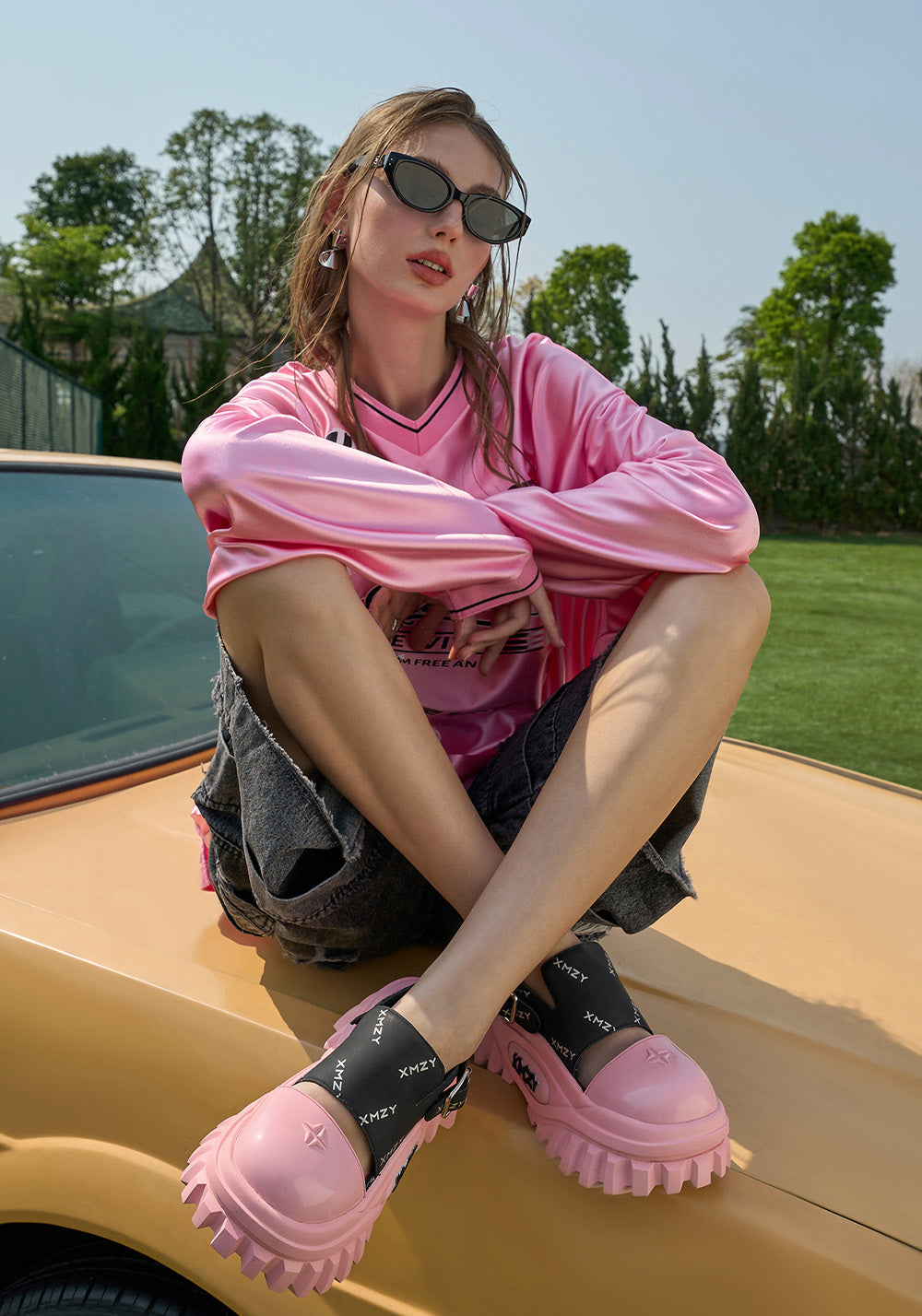 XMZY | Fashion Platform Summer Sandals-Pink - PSYLOS 1, XMZY | Fashion Platform Summer Sandals-Pink, Sandals, XMZY•JAPAN, PSYLOS 1