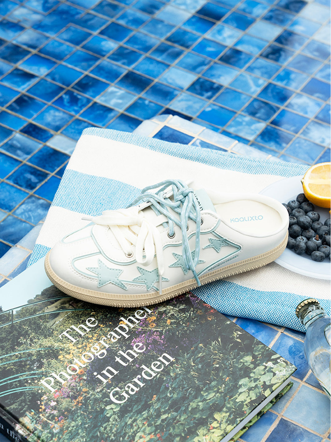 KAALIXTO | Star Design German Style Mules-Blue - PSYLOS 1, KAALIXTO | Star Design German Style Mules-Blue, Sandals, KAALIXTO•JAPAN, PSYLOS 1