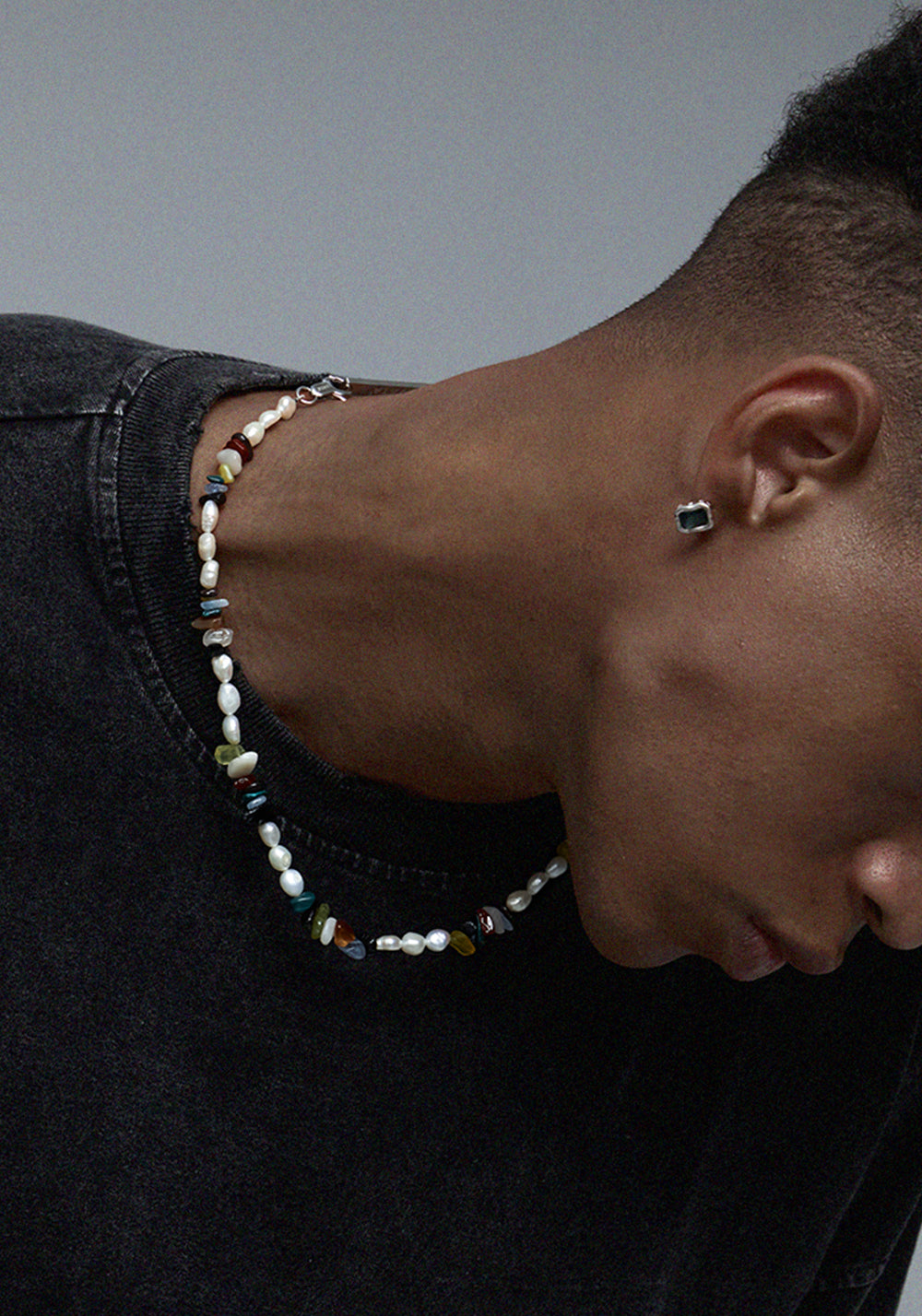 LUXTA丨Gemstone Pearl Hip-Hop Chain - PSYLOS 1, LUXTA丨Gemstone Pearl Hip-Hop Chain, Accessories, LUXTA, PSYLOS 1