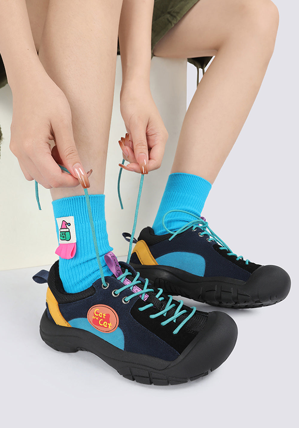 Cat and cat | Chunky Colorblock Outdoor Sports Shoes - PSYLOS 1, Cat and cat | Chunky Colorblock Outdoor Sports Shoes, Athleisure shoes, Cat and cat, PSYLOS 1