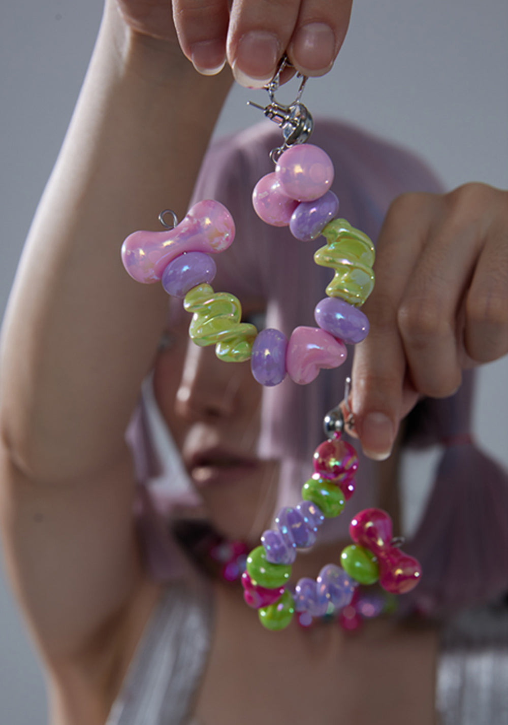 ILLuSoRy丨Colorful Dopamine Earrings - PSYLOS 1, ILLuSoRy丨Colorful Dopamine Earrings, Accessories, ILLuSoRy, PSYLOS 1