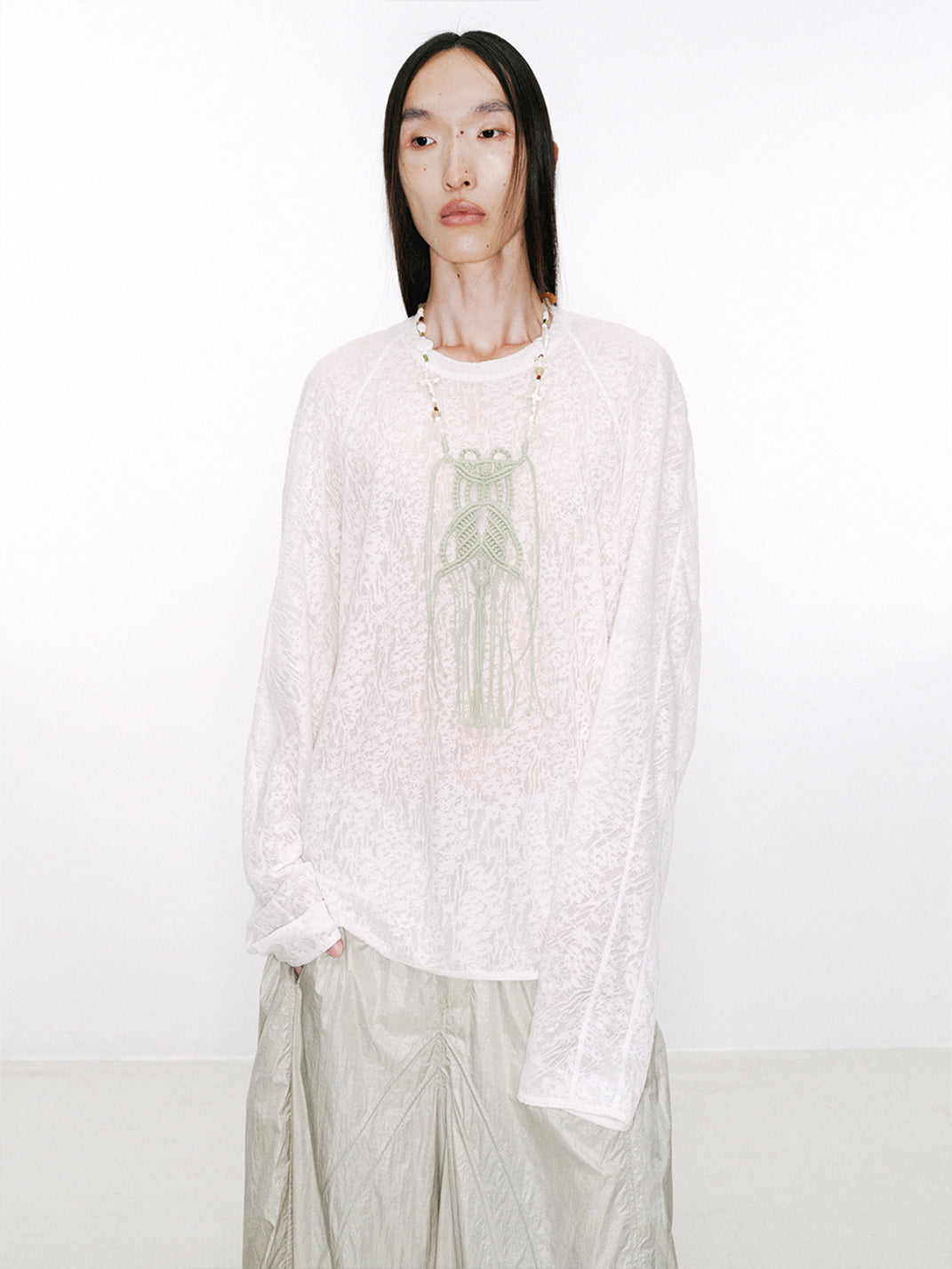 NUTEMPEROR | Handwoven Irregular Tassel Beaded Necklace - PSYLOS 1, NUTEMPEROR | Handwoven Irregular Tassel Beaded Necklace, Necklaces, NUTEMPEROR, PSYLOS 1