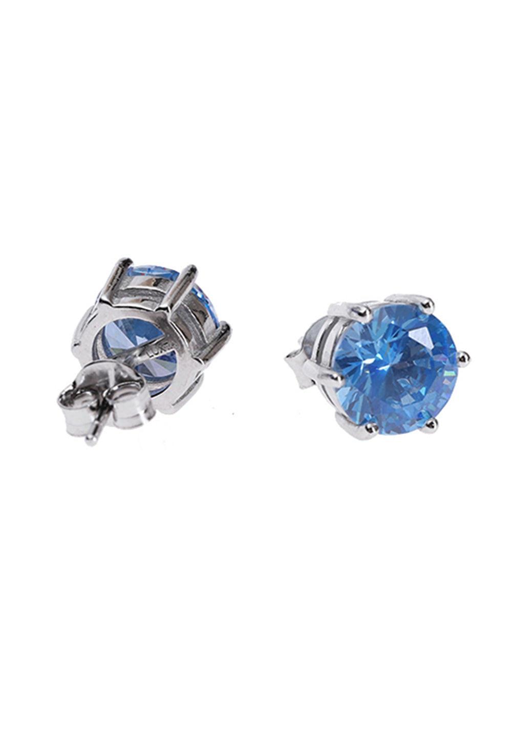 LUXTA丨Blue Zircon Silver Studs - PSYLOS 1, LUXTA丨Blue Zircon Silver Studs, Accessories, LUXTA, PSYLOS 1