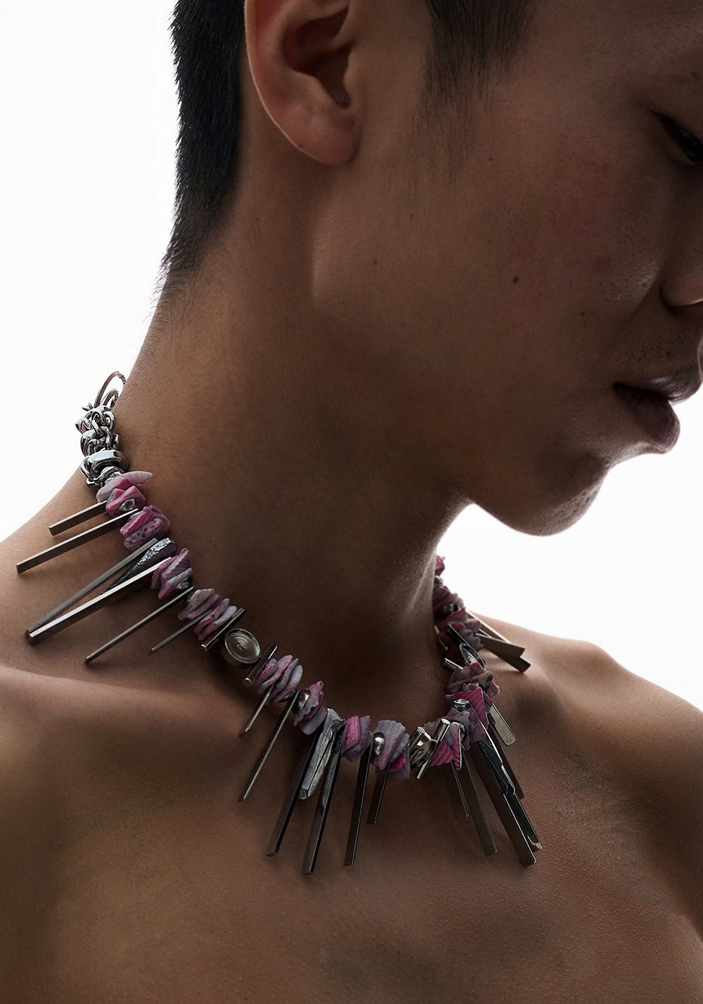 ILLuSoRy丨Natural Shell Bead Necklace - PSYLOS 1, ILLuSoRy丨Natural Shell Bead Necklace, Accessories, ILLuSoRy, PSYLOS 1