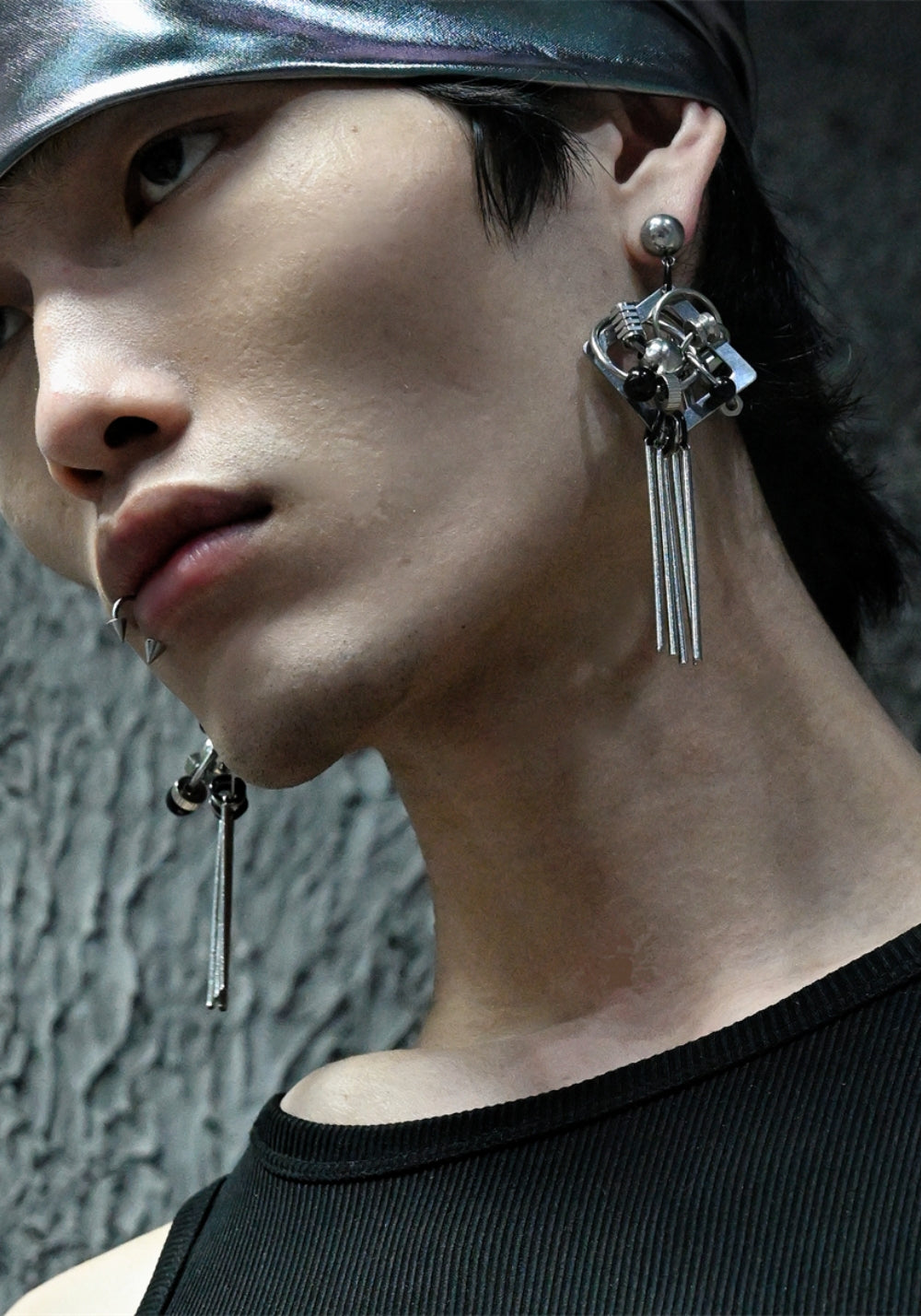 ILLuSoRy丨Cyber Mech Titanium Ear Cuffs - PSYLOS 1, ILLuSoRy丨Cyber Mech Titanium Ear Cuffs, Accessories, ILLuSoRy, PSYLOS 1