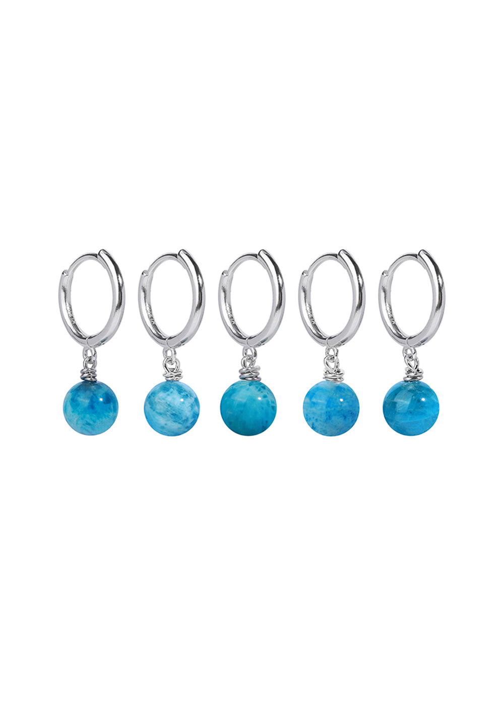 LUXTA丨Blue Crystal Silver Pendants - PSYLOS 1, LUXTA丨Blue Crystal Silver Pendants, Accessories, LUXTA, PSYLOS 1